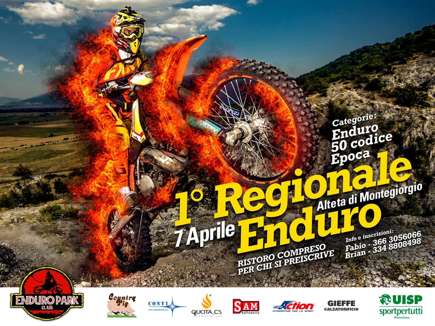Locandina Alteta Enduro