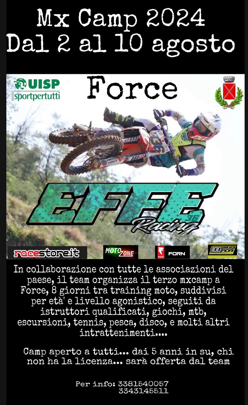 mx camp Force agosto 2024