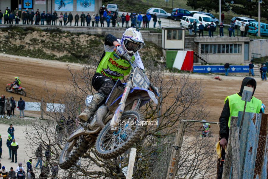 PRIMO CLASSIFICATO FIORENTINI GIOVANNI CAT.AMATORI MX2