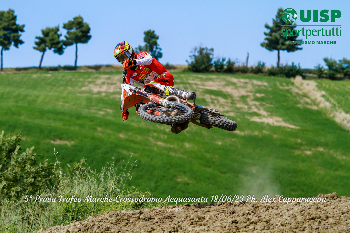 PRIMO CLASSIFICATO GABBANELLI FRANCESCO CAT.MAMATORI MX1