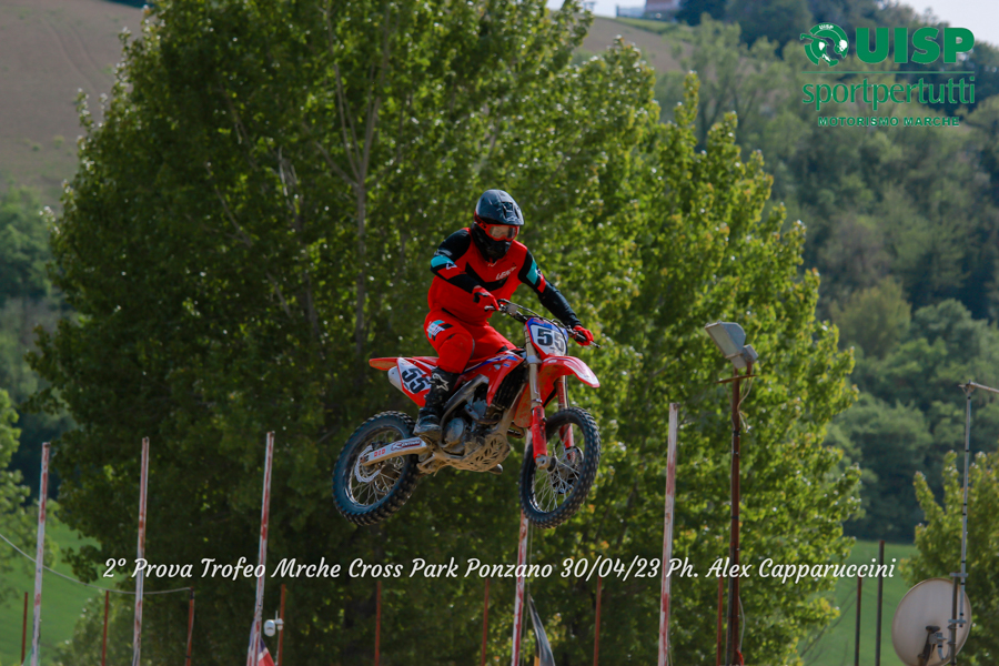 PRIMO CLASSIFICATO SBROCCA GIACOMO CAT.HOBBY MX2
