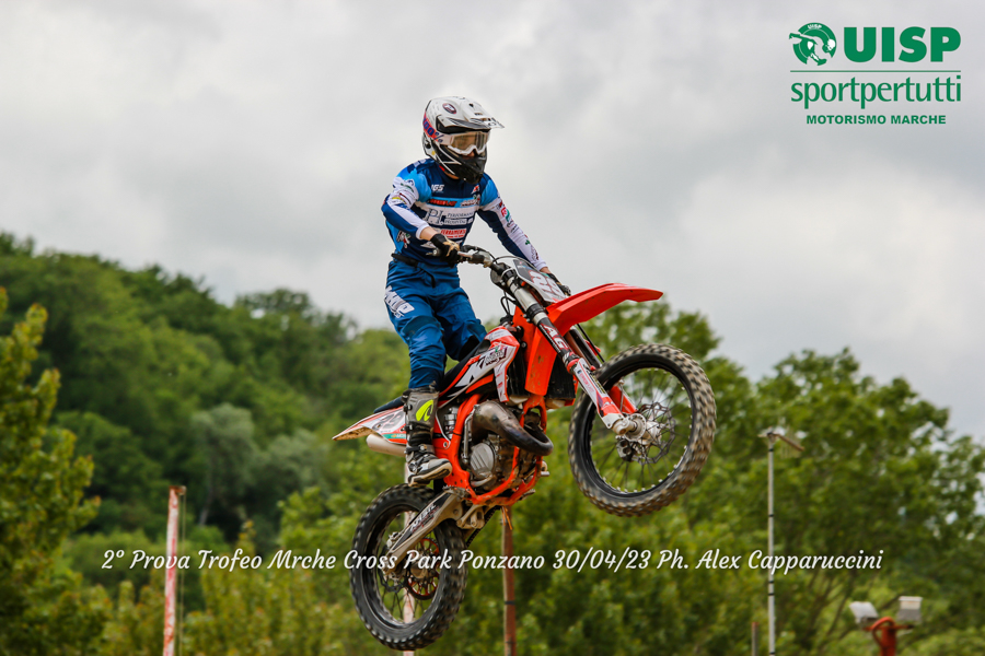 PRIMO CLASSIFICATO VERNI ALESSANDRO CAT.HOBBY 125 2T